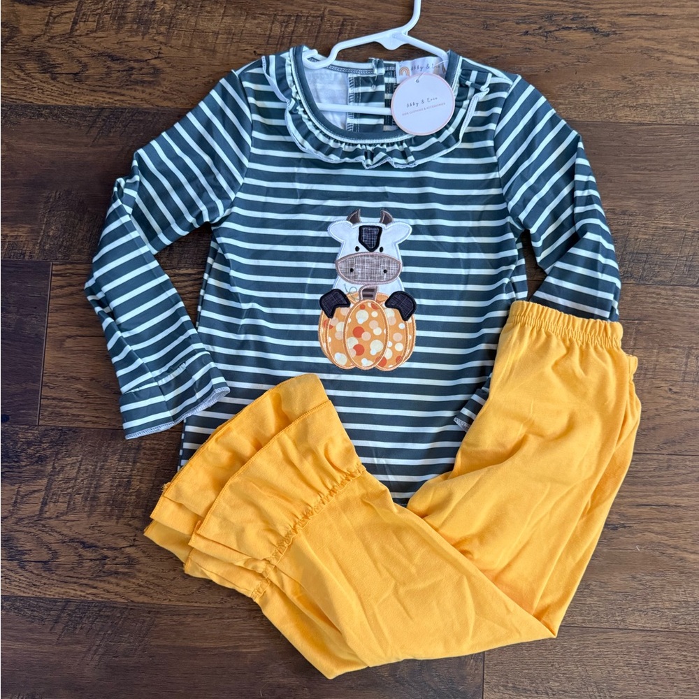 Abby & Evie Striped Kids Top
